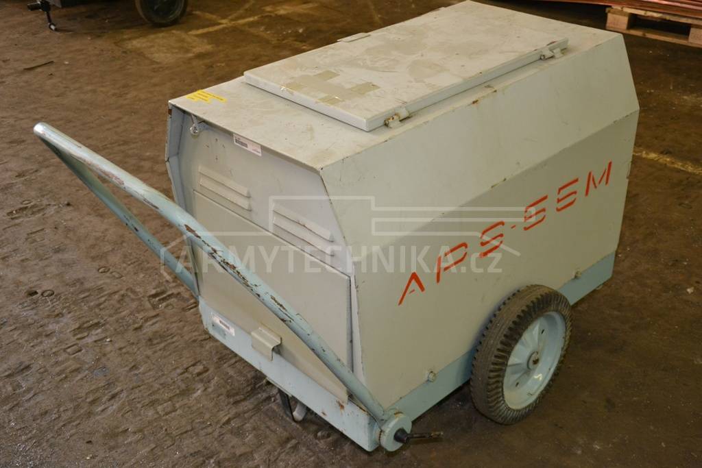 Univerzální napájecí agregát APS 55M (Startovací vozík)